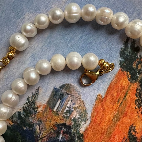 Freshwaterer pearl necklace - Picture 4 of 5